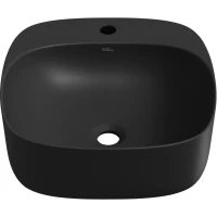Раковина-чаша Wellsee Ideal 326904000 42x42 см, накладная, черный матовый