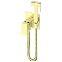 Гигиенический душ Wonzon & Woghand WW-88829903-BG со смесителем, золотой матовый