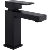 Смеситель для раковины Abber Daheim AF8210B черный матовый