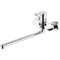 Смеситель для ванны Aquatek Ника AQ1842CR универсальный, хром