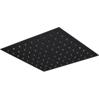 Верхний душ Plumberia Selection SAQ3114NO 250 мм, черный матовый