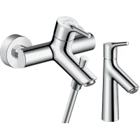 Комплект смесителей Hansgrohe Talis S 72400000 + 72020000
