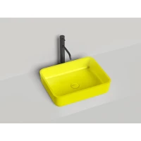 Раковина-чаша Salini S-Stone Gloria 09 1102209MF 47,5x37,5 см, накладная, покраска по RAL матовый полностью