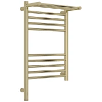 Полотенцесушитель электрический Сунержа Богема с полкой 3.1 020-6006-6040 600x400, МЭМ левый, шампань