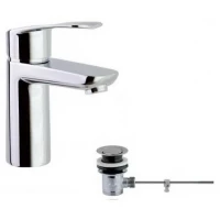 Смеситель для раковины с донным клапаном Ramon Soler New Fly 570211VA1169
