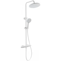 Душевая система Wonzon & Woghand Neo WW-B3035-A1-MW 255 мм, с термостатом, белый матовый