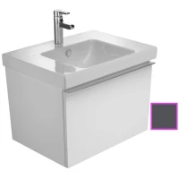 Тумба серый антрацит глянец 67 см Jacob Delafon Odeon Up EB860-442