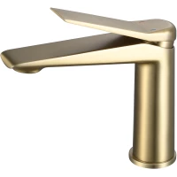 Смеситель для раковины Esko Shanghai SHA26Gold золотой матовый