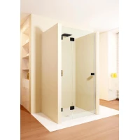 Душевая дверь Riho Scandic NXT X104 G001021121 88,3 см L, профиль черный матовый, стекло прозрачное