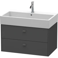 Тумба графит матовый 78,4 см Duravit Brioso BR415504949