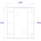 Комплект мебели белый глянец 66,5 см Onika Стелла 106501 + 1WH110174 + 206505 - 9