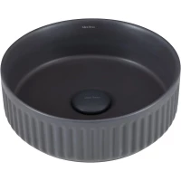 Раковина-чаша Allen Brau Fantasy Line 4.11032.AN 36x36 см, накладная, антрацит