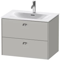 Тумба бетонно-серый матовый 72 см Duravit Brioso BR431101007