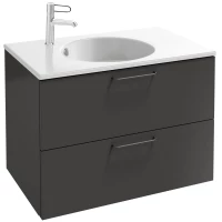 Тумба серый антрацит 80 см Jacob Delafon Odeon Rive Gauche EB2522-R9-N14