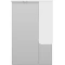 Зеркальный шкаф Misty Чегет П-Чег-02065-01П 65x100,1 см R, с подсветкой, выключателем, белый глянец - 1