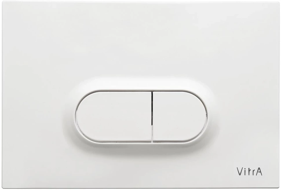Кнопка смыва Vitra Loop 740-0500 для инсталляции, белый глянец