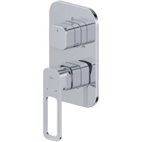 Смеситель для ванны IDDIS Slide SLISB00i68 встраиваемый, хром