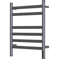 Полотенцесушитель электрический APEXTERMO Sfera SF00165GM 600x532, диммер правый, графит матовый