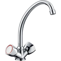 Смеситель для кухни Frap F4009 хром