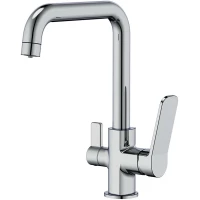 Смеситель для кухни Frap F4361 с подключением к фильтру, хром