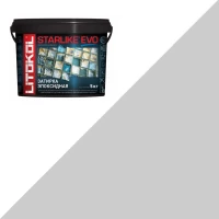 Затирка Litokol STARLIKE EVO S.105 BIANCO TITANIO 5кг.
