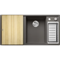 Кухонная мойка Blanco Axia III 6S InFino 527229 100x51 см, вулканический серый