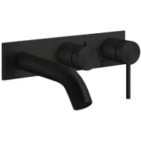 Смеситель для ванны Gessi Gessi316 54136#299 встраиваемый, черный матовый