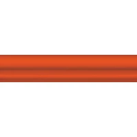 Бордюр Kerama Marazzi  Багет Клемансо оранжевый 3х15