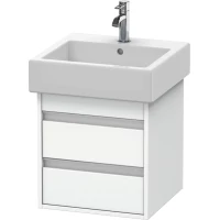 Тумба белый матовый 45 см Duravit Ketho KT663501818