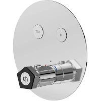 Термостат для ванны Newform Park Limited Edition 70439E.05.093 встраиваемый, хром