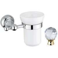 Стакан для зубных щеток Cezares Aphrodite APHRODITE-TUMS-03/24-Sw настенный, золотой