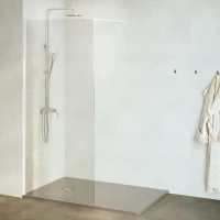 Неподвижная перегородка 100 см RGW WA-010W Walk-in 351001010-15 прозрачное