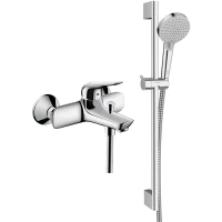 Смеситель для ванны Hansgrohe Novus 71040000 + 26275000