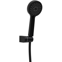 Душевой гарнитур Allen Brau Eclipse 5.E1005-31 3 режима, черный матовый