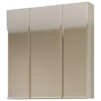 Зеркальный шкаф 80x80 см белый Marka One У37180