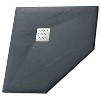 Душевой поддон из литьевого мрамора 100x100 см Grossman Strong GR-S2100100D