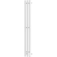 Полотенцесушитель электрический Point Деметра П3 PN12822W 1190x152, диммер правый, белый матовый