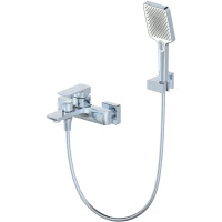 Смеситель для ванны Oliveeka D OL-639003A-CR с душевым гарнитуром, хром