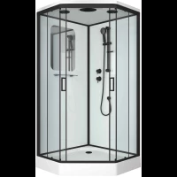 Душевая кабина 90x90x220 см Niagara NG-6901-01DBLACK тонированное