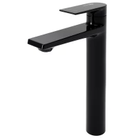Смеситель для раковины WasserKRAFT Glan 6603H черный глянец