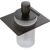 Дозатор для жидкого мыла Boheme Space 10966-GM-DISP настенный, графит матовый