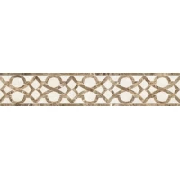 Бордюр Глория бежевый 01 7.5x40