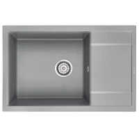 Кухонная мойка Paulmark Verlass серый металлик PM317850-GRM