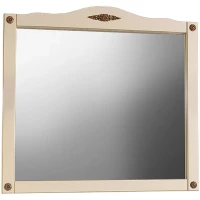 Зеркало 108x102 см слоновая кость золотая патина Belux Империя В 105 4810924220820