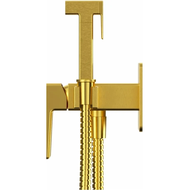 Гигиенический душ Whitecross X SYSXBI2GLB со смесителем, золотой матовый