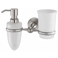 Стакан с дозатором WasserKRAFT Ammer К-7089