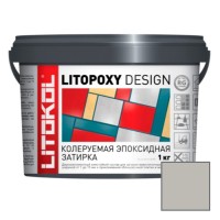 Колеруемая эпоксидная затирка Litokol Litopoxy Design (LD010M) 1 кг.