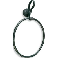 Полотенцедержатель кольцо Stil Haus Flora F07(43) античный черный
