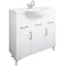 Комплект мебели белый матовый 87,5 см Sanflor Глория C000005710 + 1.WH11.0.265 + C000005758 - 3