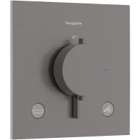 Термостат для ванны Hansgrohe Ecostat Comfort E 33716340 встраиваемый, черный хром матовый
